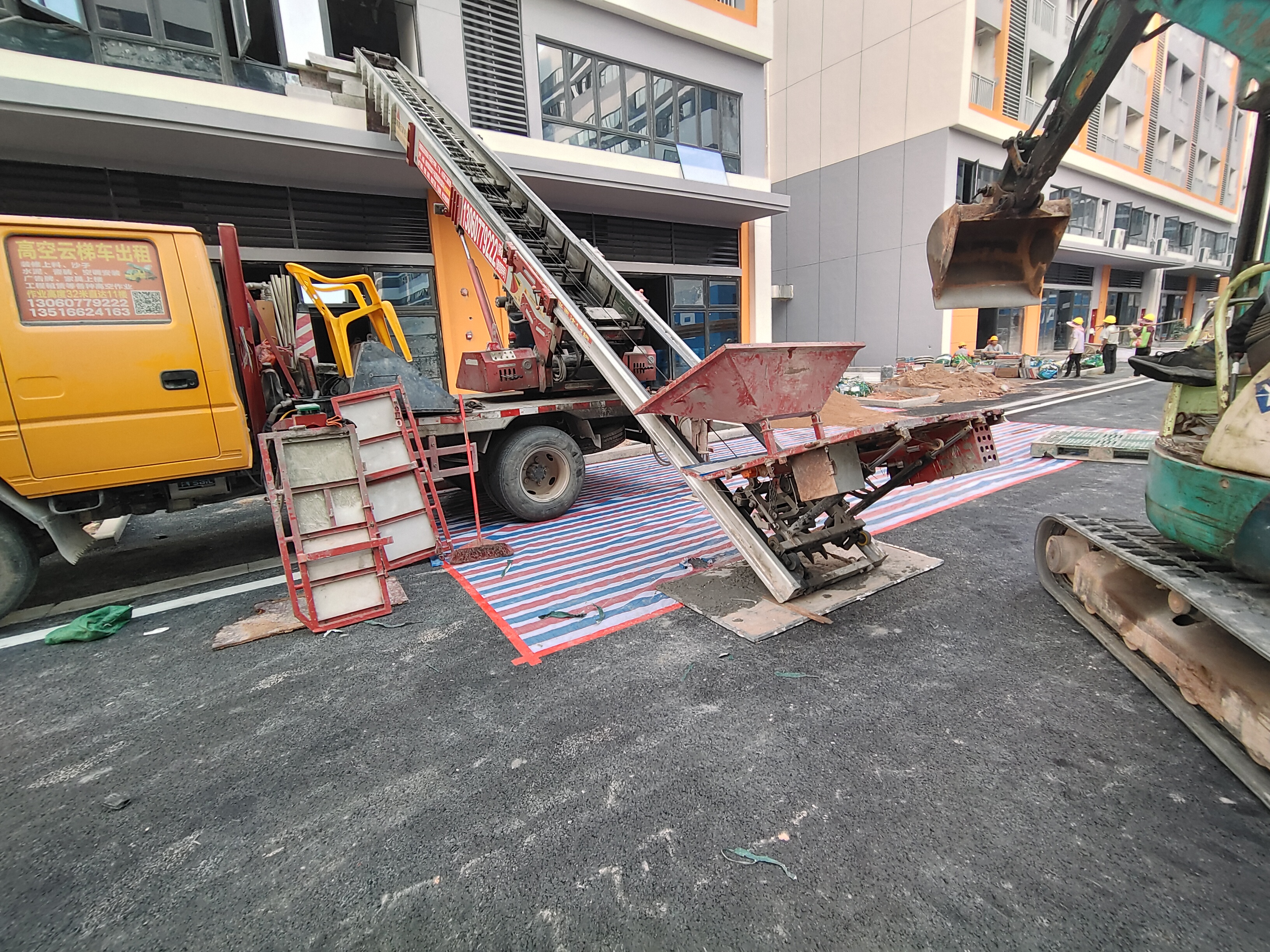 肇庆市高要区云梯车出租（32米云梯车租赁）